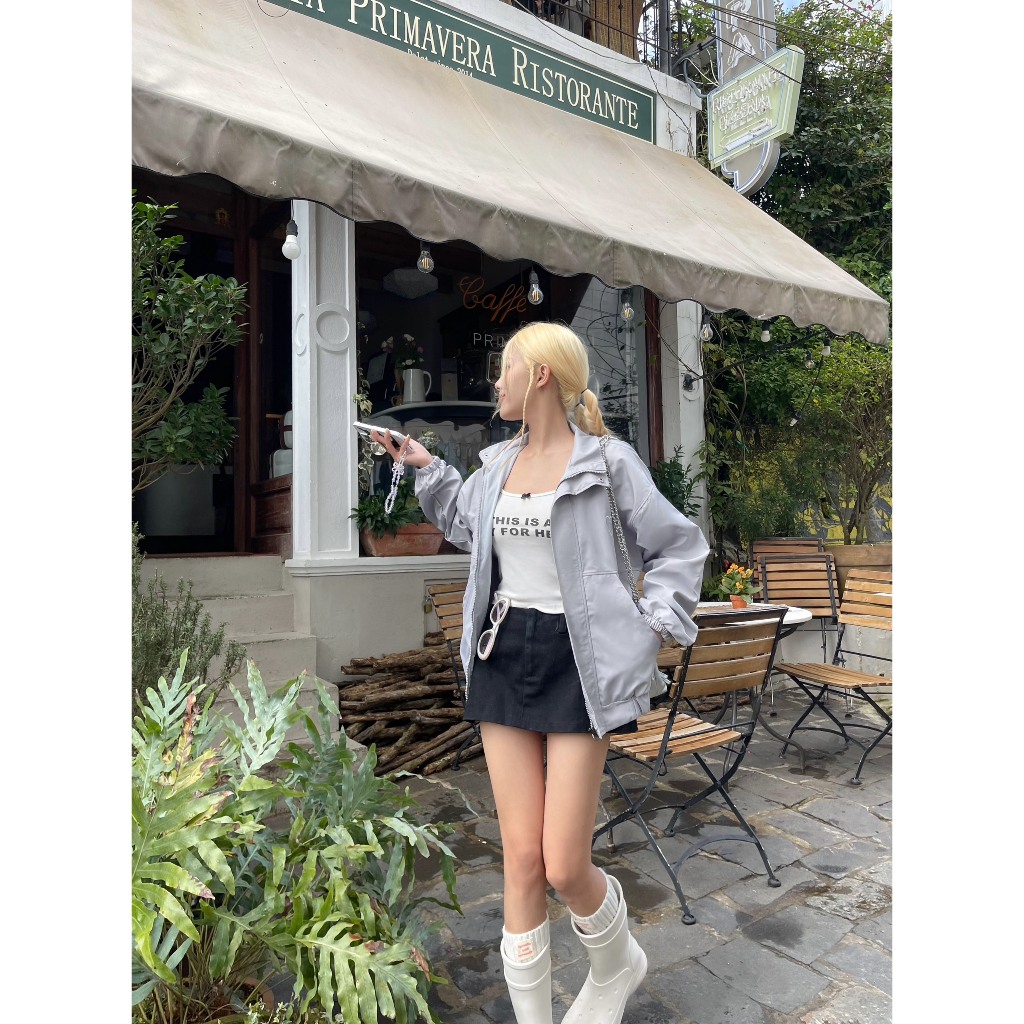 NONEAH - Áo Khoác Dù 2 Lớp Dày Dặn Thời Trang