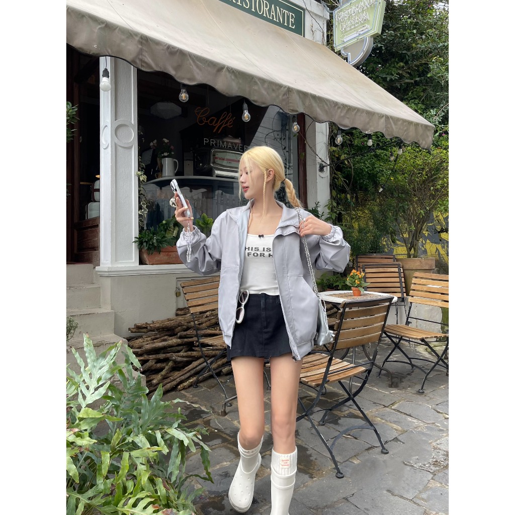 NONEAH - Áo Khoác Dù 2 Lớp Dày Dặn Thời Trang