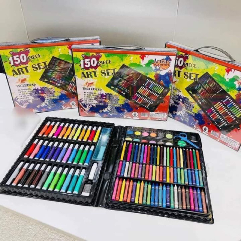 📣Sale Sốc...Hộp Màu 150 Chi Tiết Cho Bé Yêu_Hàng Loại 1💯