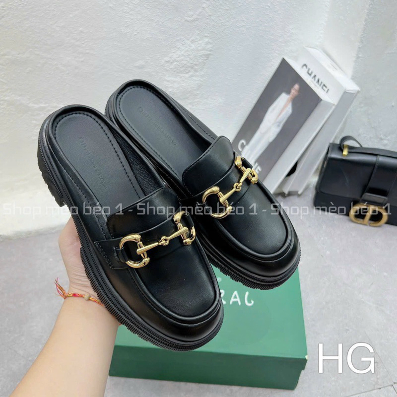 Sục khoá ngang mũi tròn da lì đế răng cưa fullbox hàng quảng châu cao cấp