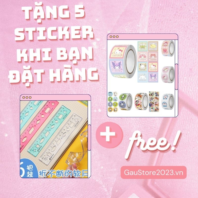 Thước kẻ dẻo 15cm và 20cm