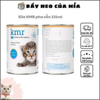  Sữa cho mèo - Sữa KMR pha sẵn 325ml & sữa PetOwn 1L 