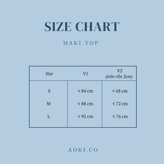 AOKI | Maki Top | Áo croptop chất thun tăm