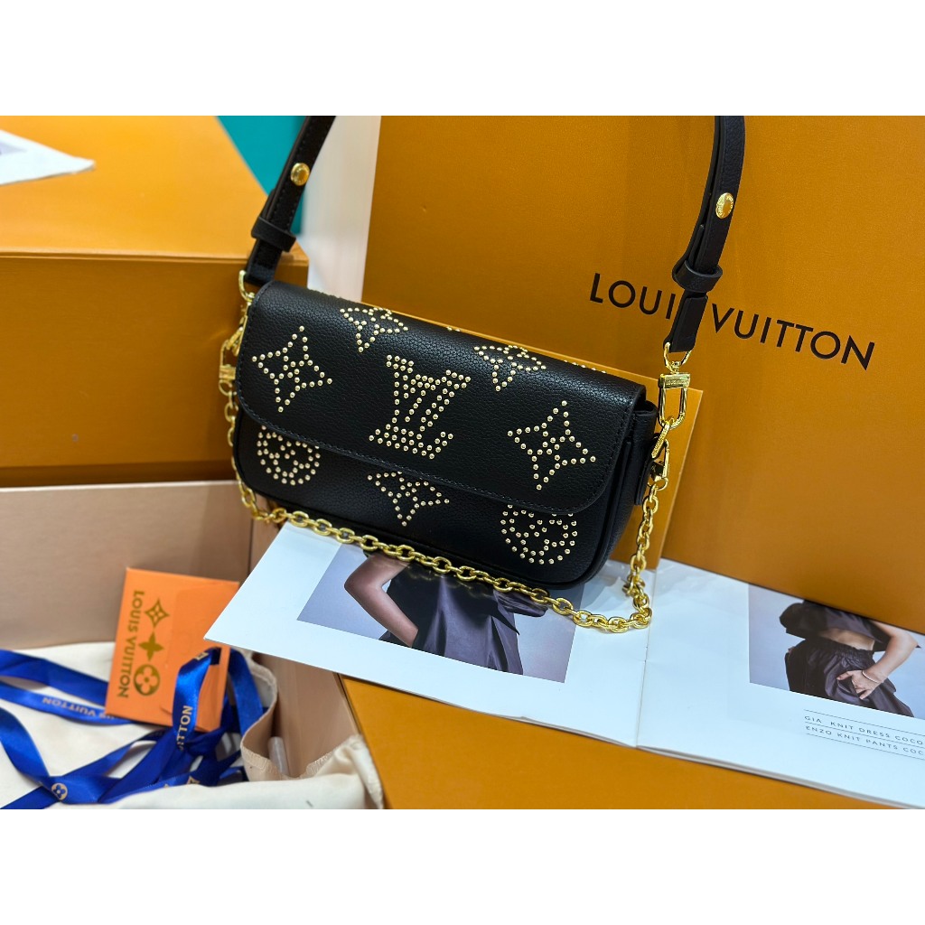 TÚI LV WALLET IVY DA BÒ