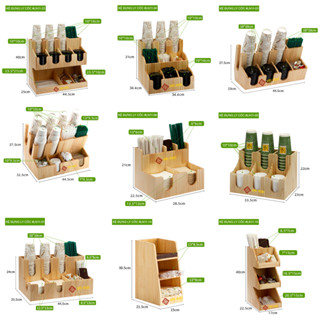 +45 Mẫu Kệ Đựng Ly Cốc, Trà Sữa, Cafe, Takeaway Đa Năng - Nhiều Ngăn, Mẫu Đẹp, Đa Dạng - Gỗ Thông Cao Cấp