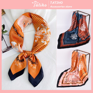 [HÀNG XỊN, GIÁ TỐT] Khăn Lụa Vuông, Khăn Turban Cao Cấp Lạc Đà Sang Trọng - Chất Liệu Chiffon - 70x70cm - Mã KL008
