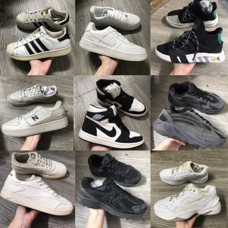pass thanh lý giày 2hand thể thao jordan adidass mc, giày cao gót dép nhiều mẫu tự chọn siêu rẻ
