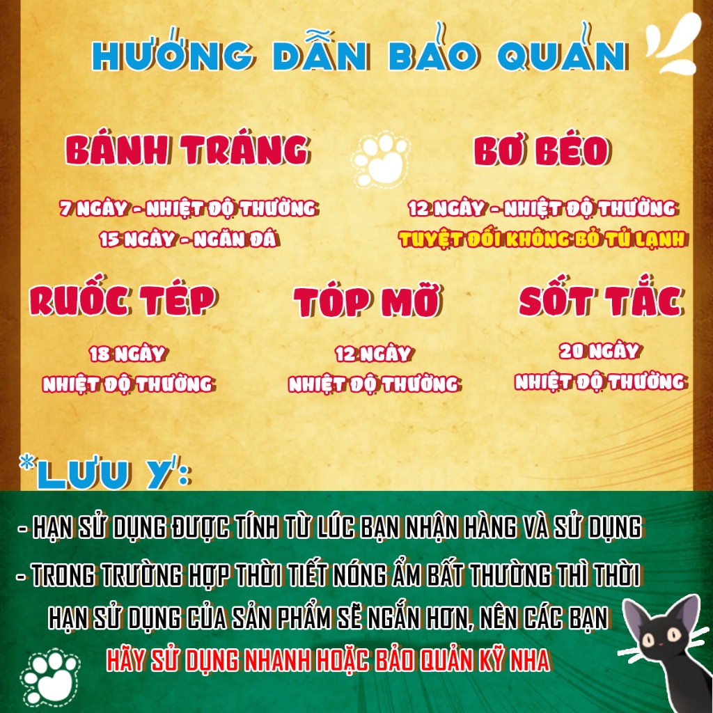 Bánh tráng phơi sương KiKi, set bánh tráng 150g+200g muối ruốc hành phi+200g bơ+100g tóp mỡ