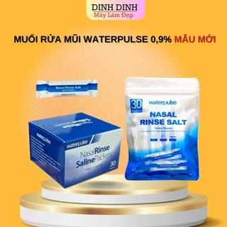 Muối rửa mũi, muối rửa mũi xoang Waterpulse Nasal Rinse Salt làm sạch nghẹt mũi, viêm mũi dị ứng, viêm xoang chính hãng