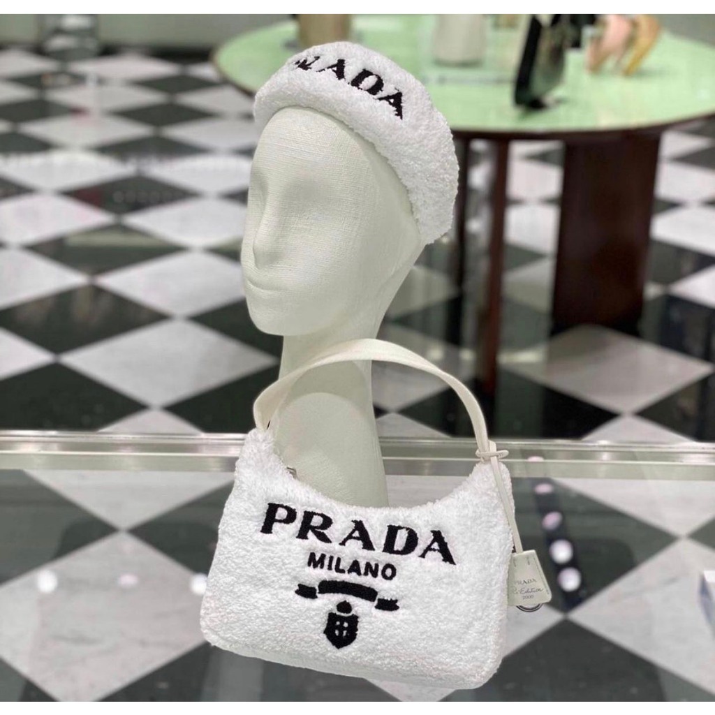 SET TÚI PRADA KÈM DÉP LÔNG