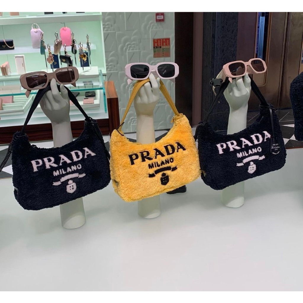 SET TÚI PRADA KÈM DÉP LÔNG