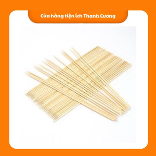 Combo Que xiên tre, que xiên thịt nướng
