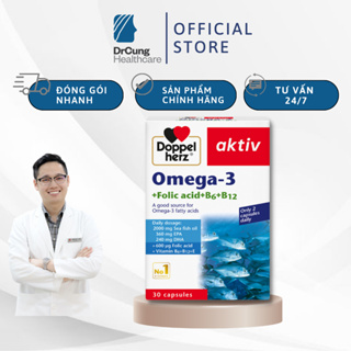 DR CUNG BỘ ĐÔI Bổ Trứng Tăng Khả Năng Thụ Thai FERTIL PLUS, DẦU CÁ OMEGA 3