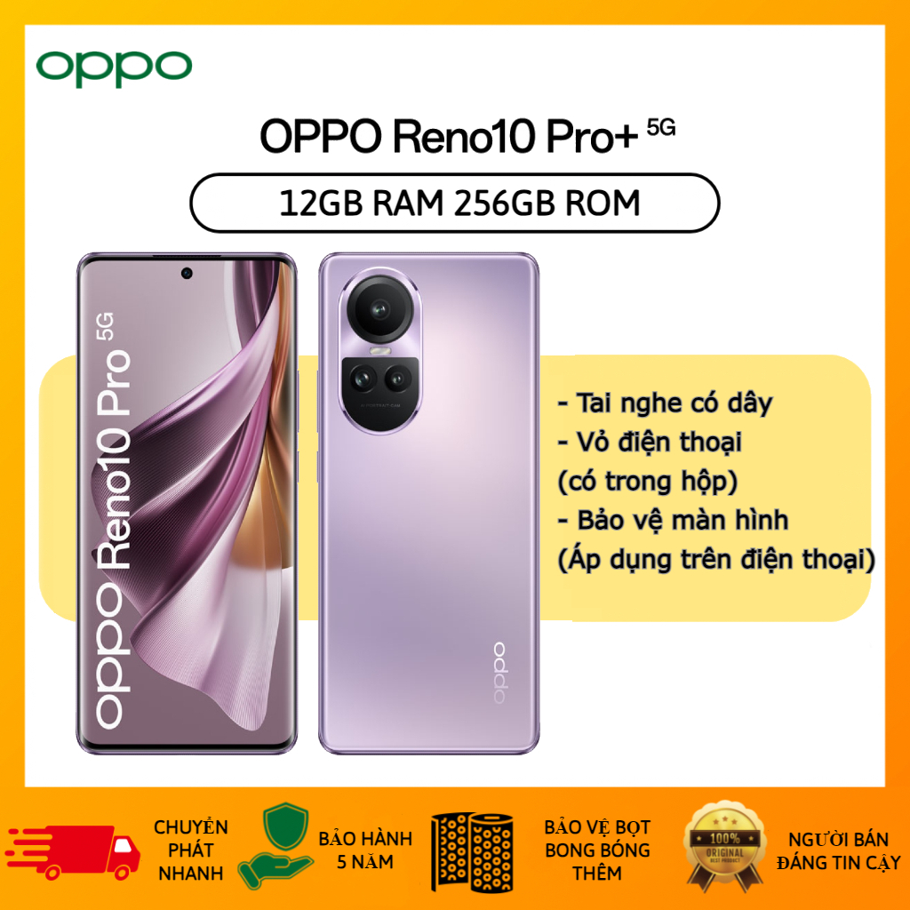 Điện Thoại OPPO RENO10 5G  - Hàng Chính Hãng