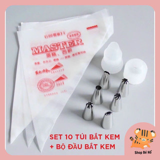 (Ảnh thật tự chụp) Đầu bắt kem/bắt xúc xích dùng 1 lần chế biến đồ ăn Shopbeho
