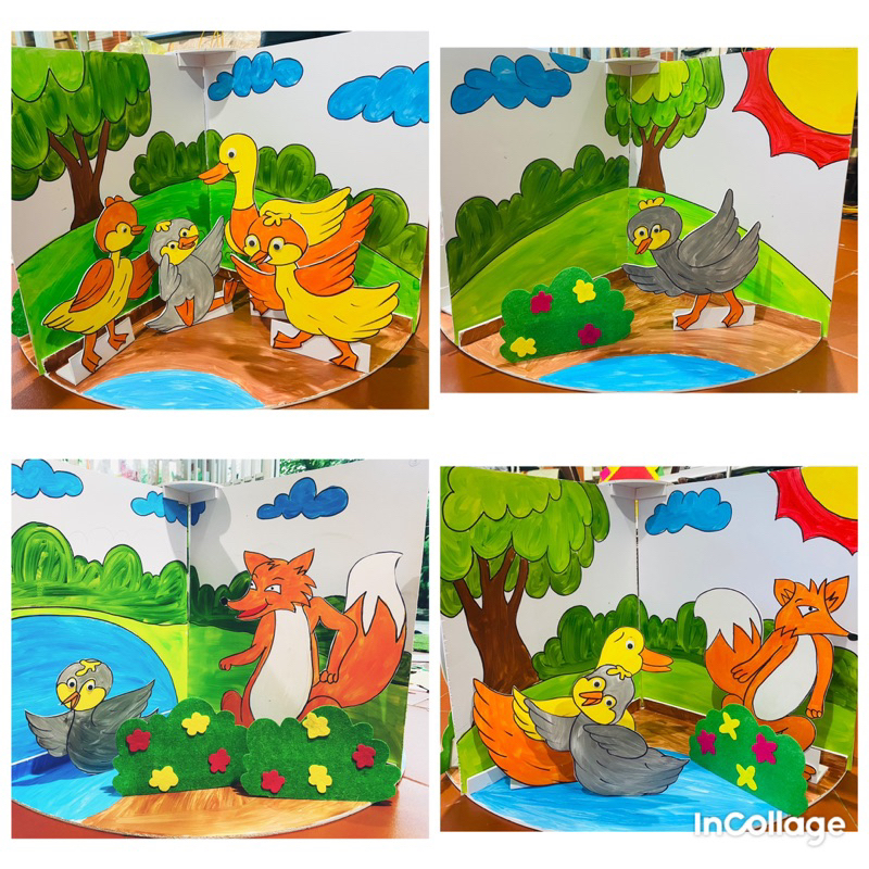 Sa bàn truyện “Chú Vịt Xám”
