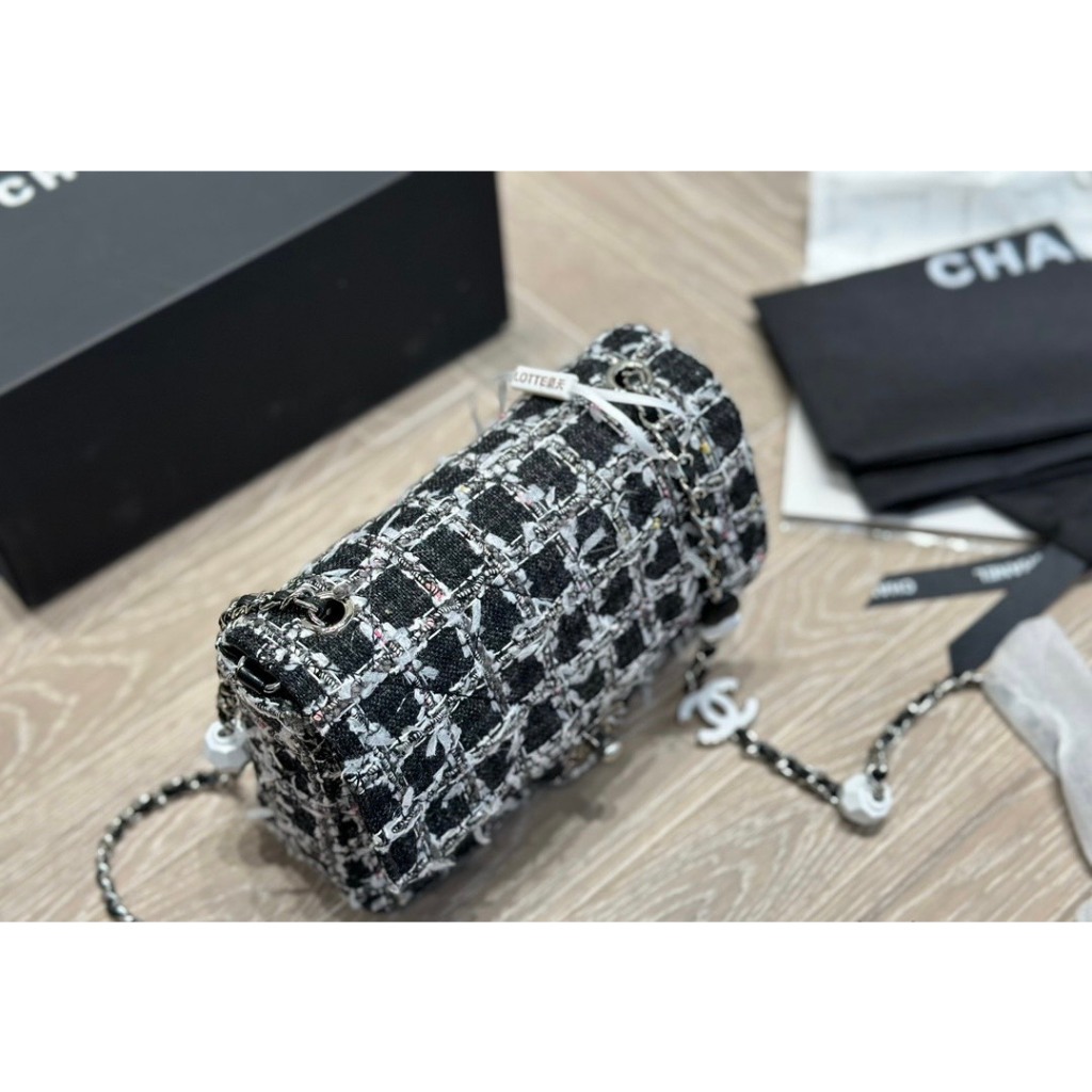 TÚI CHA NEO CLASSIC CHẤT DẠ TWEED SZ17