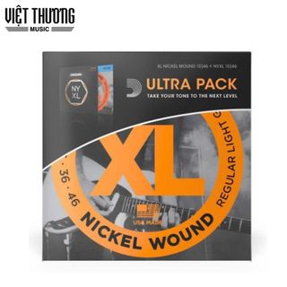 Dây Đàn Guitar Điện D'addario 10-46 Pack 2 - EXL110-NYXL1046