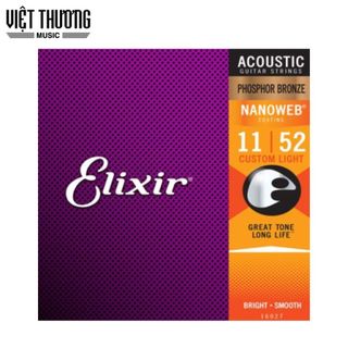 Dây Đàn Guitar Acoustic Elixir 3313216027 -Việt Thương Music