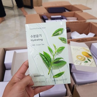 10 miếng Mặt nạ giấy dưỡng da Innisfree