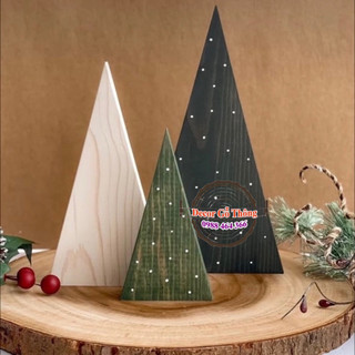 Cây thông noel 15cm 20cm 25cm 30cm trang trí giáng sinh