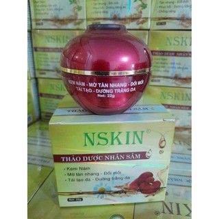 kem thảo dược nhân sâm nskin.