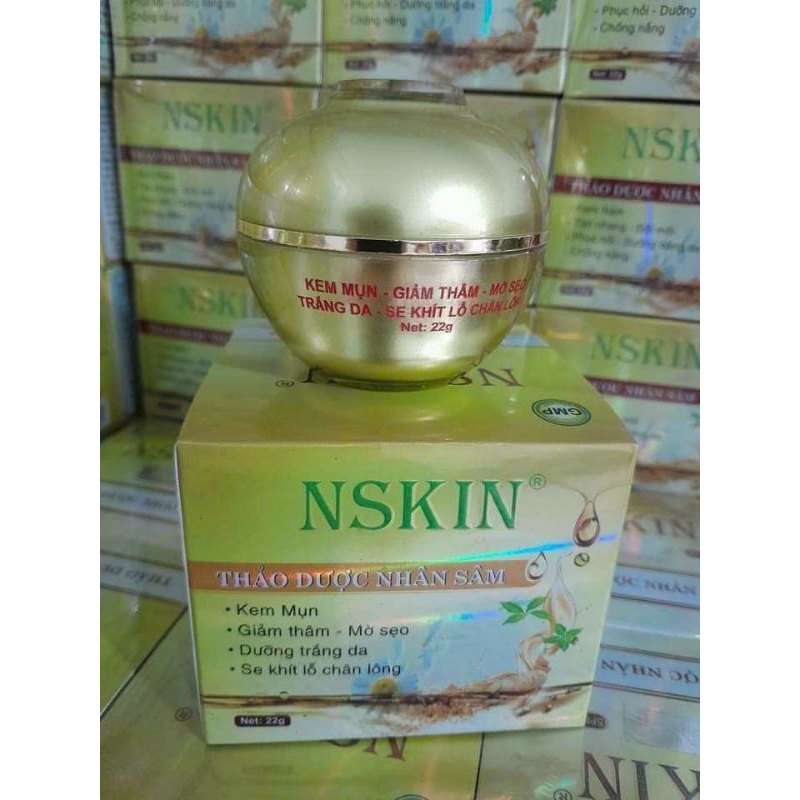 kem thảo dược nhân sâm nskin.