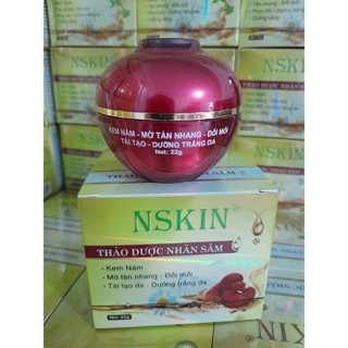 kem thảo dược nhân sâm nskin.