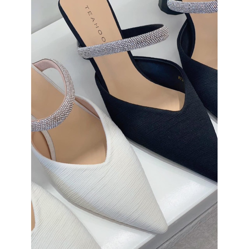 Sục cao gót quai đá - Bunny Shoes