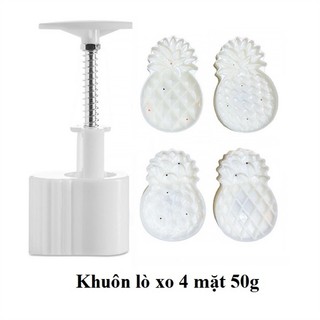 Khuôn lò xo hình quả dứa 4 mặt