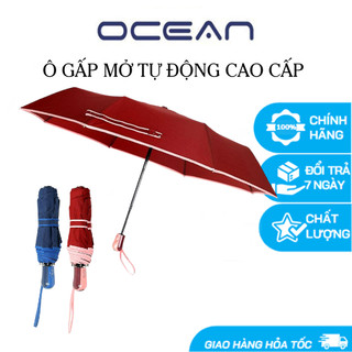 Ô gấp 3 tự động 2 chiều ocean 3509 gấp gọn tiện lợi, phù hợp để túi xách, balo, cốp xe, ô tô,...