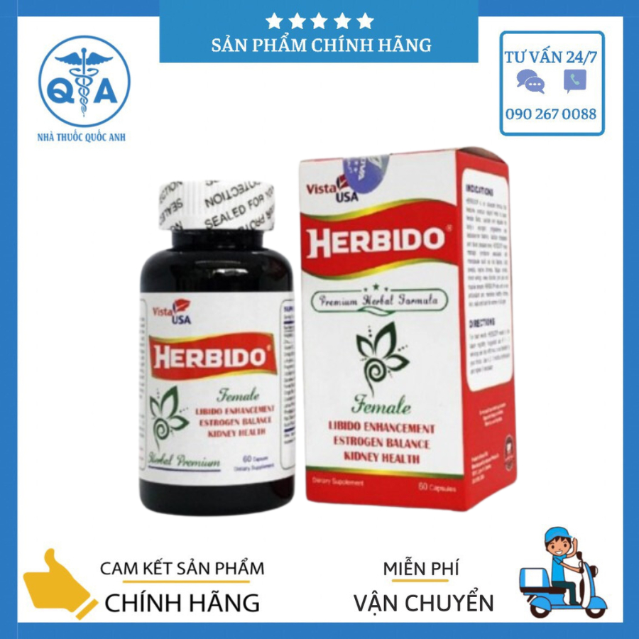 Herbido - Cải thiện sinh lý nữ giới