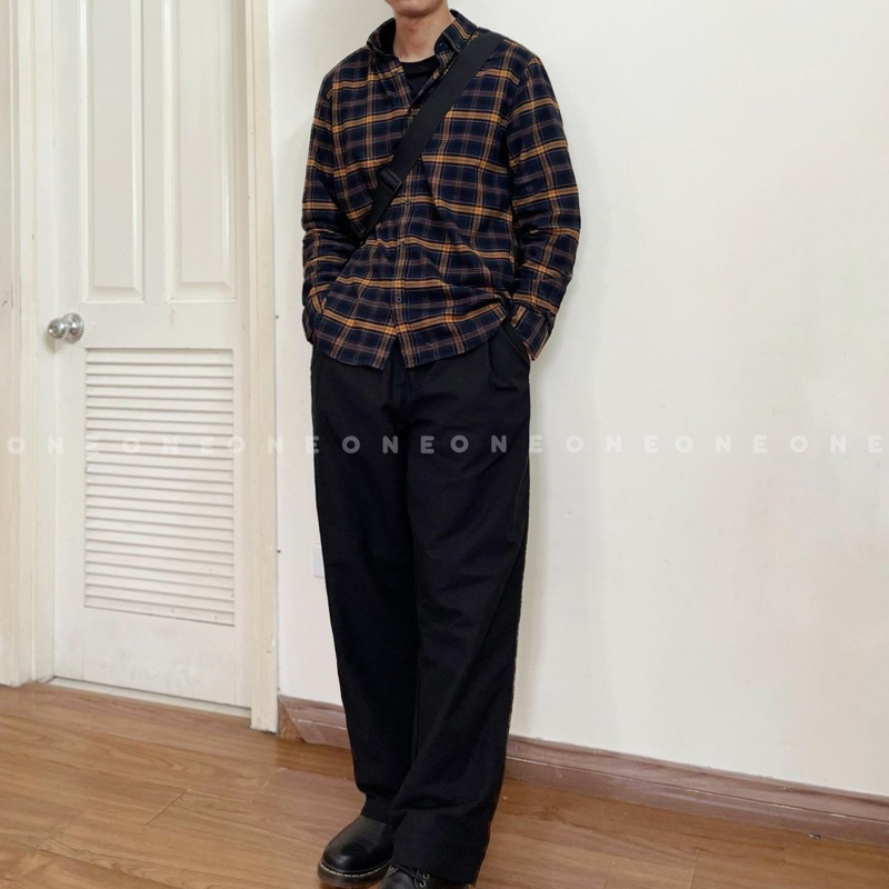 Áo sơ mi Cotton Flannel Check Shirt 9508