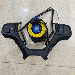 Khiển vô lăng xe Grand i10 2015- 2020 tặng kèm cuộn cáp ( có kỹ thuật hương dẫn lắp)