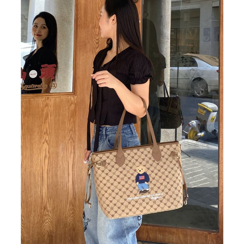 Túi tote TTWN BEAR TN3340 chính hãng