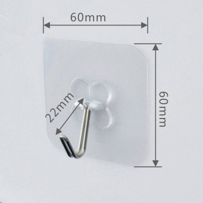 Móc Treo Đồ Dán Tường Siêu Dính, Siêu Chịu Lực - Móc Treo Quần Áo, Đồ Nhà Tắm, Nhà Bếp