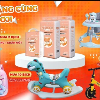 [Tặng xe chòi chân] Combo 6 Bịch Bỉm Momoji cho bé
