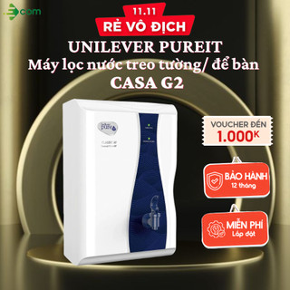 (Miễn phí lắp đặt) Máy lọc nước treo tường/để bàn Unilever Puriet Casa G2 - Hàng chính hãng