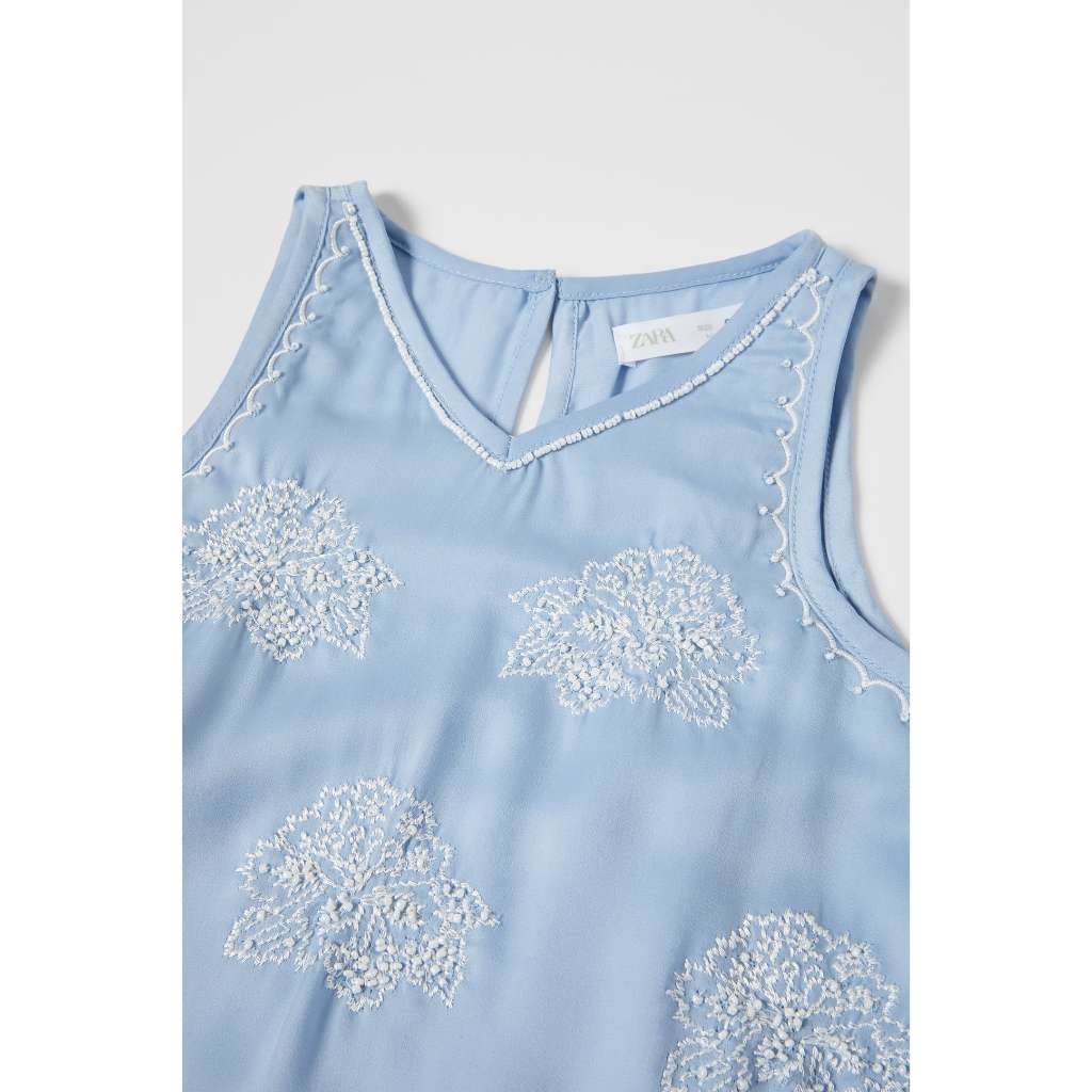 Đầm tiệc Za.Ra đính hột sang đẹp cho bé gái size 11-12Y