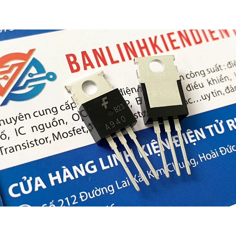 A940, 2SA940 Transistor PNP 150V 1.5A TO-220C