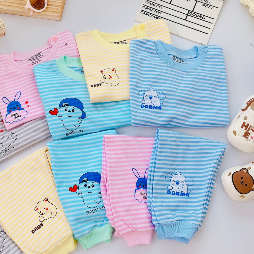 Bộ dài tay bé trai,bộ dài tay bé gái chất liệu cotton nỉ 7-13kg