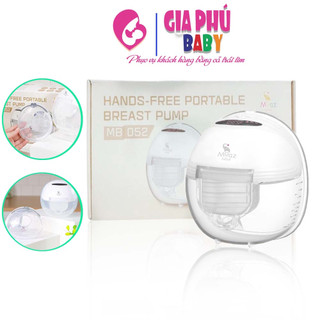 Máy hút sữa không dây Moaz bebe MB052, máy hút sữa điện đội, máy hút êm, kiệt sữa - BH 12 tháng chính hãng