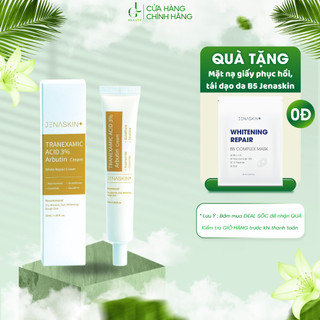 Kem Dưỡng Ẩm Mờ Nám Tàn Nhang, Dưỡng trắng JENASKIN Tranexamic acid 3% 50ml