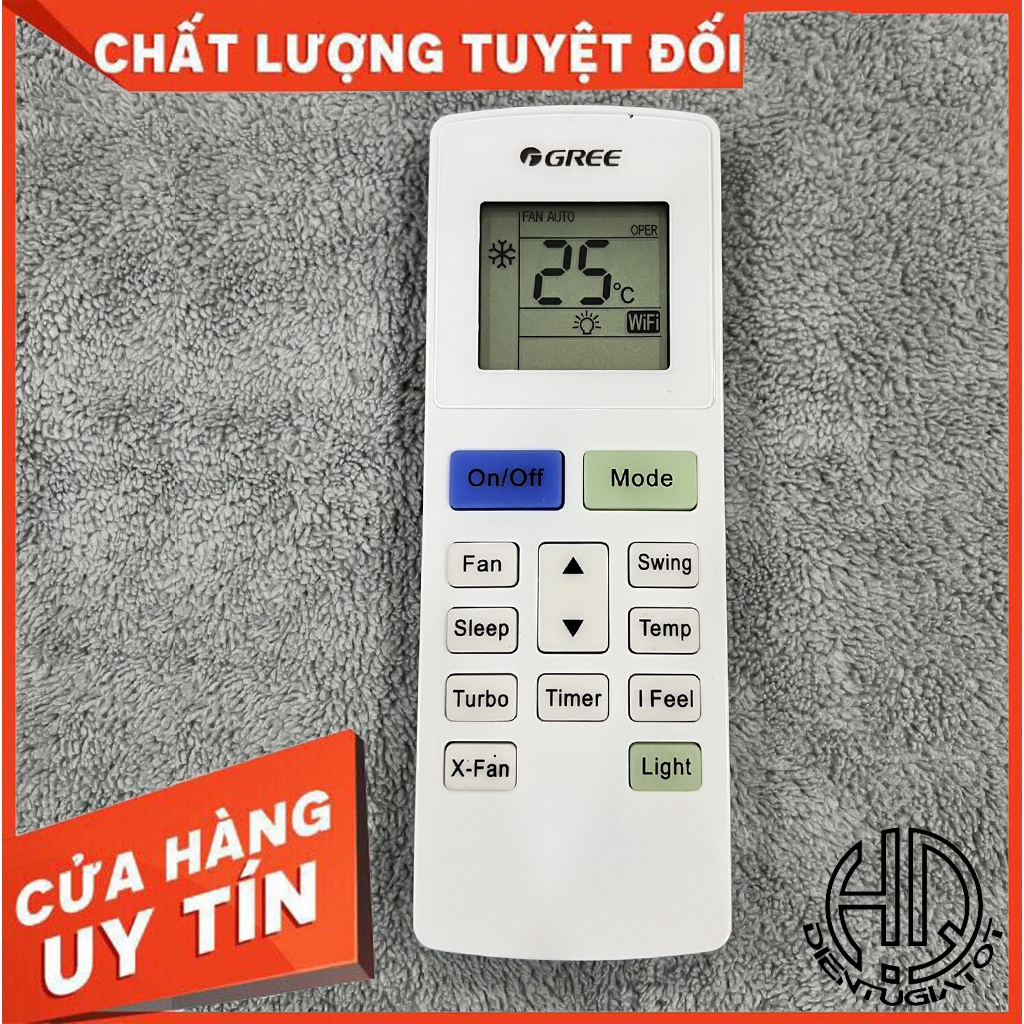 💯HÀNG CÔNG TY GREE💯SHIP HỎA TỐC💯REMOTE MÁY LẠNH GREE 2022 INVERTER MẪU MỚI