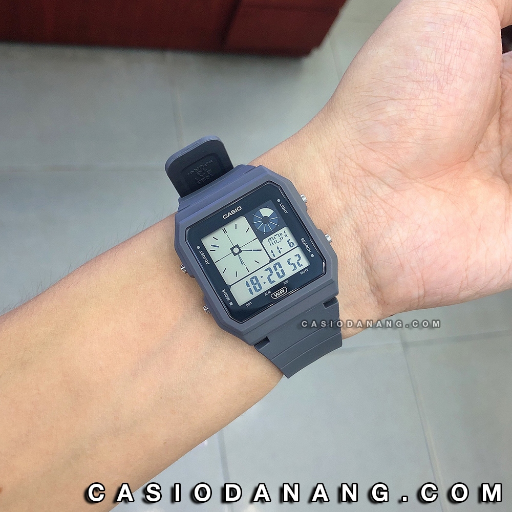Đồng hồ nữ dây nhựa Casio chính hãng LF-20W-8A2DF (33mm)