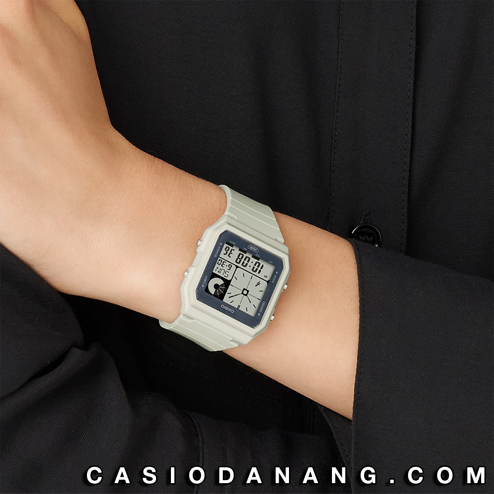 Đồng hồ nữ dây nhựa Casio chính hãng Anh Khuê LF-20W-8ADF