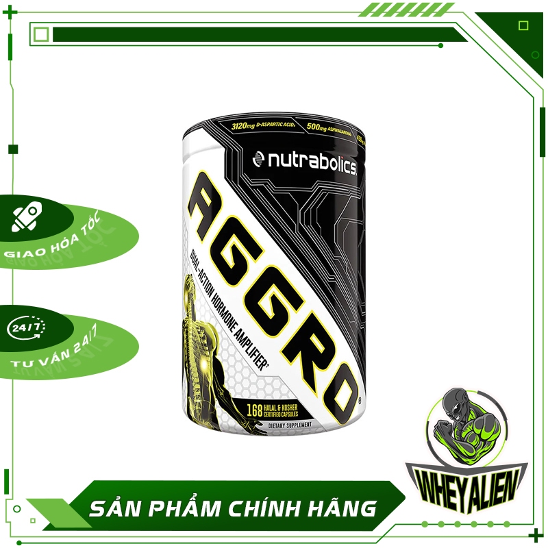 Viên Uống Bổ Sung Tăng Test Nutrabolics Test Arggo 168 Viên