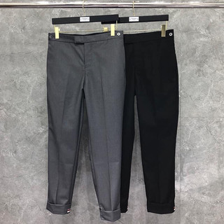⚡️ hàng có sẵn!! quần âu thom cropped pants - check kẻ gấu sườn tinh tế - hàng loại 1 full túi tag tb