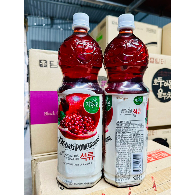 NƯỚC LỰU WOONGJIN HÀN QUỐC 1,5L