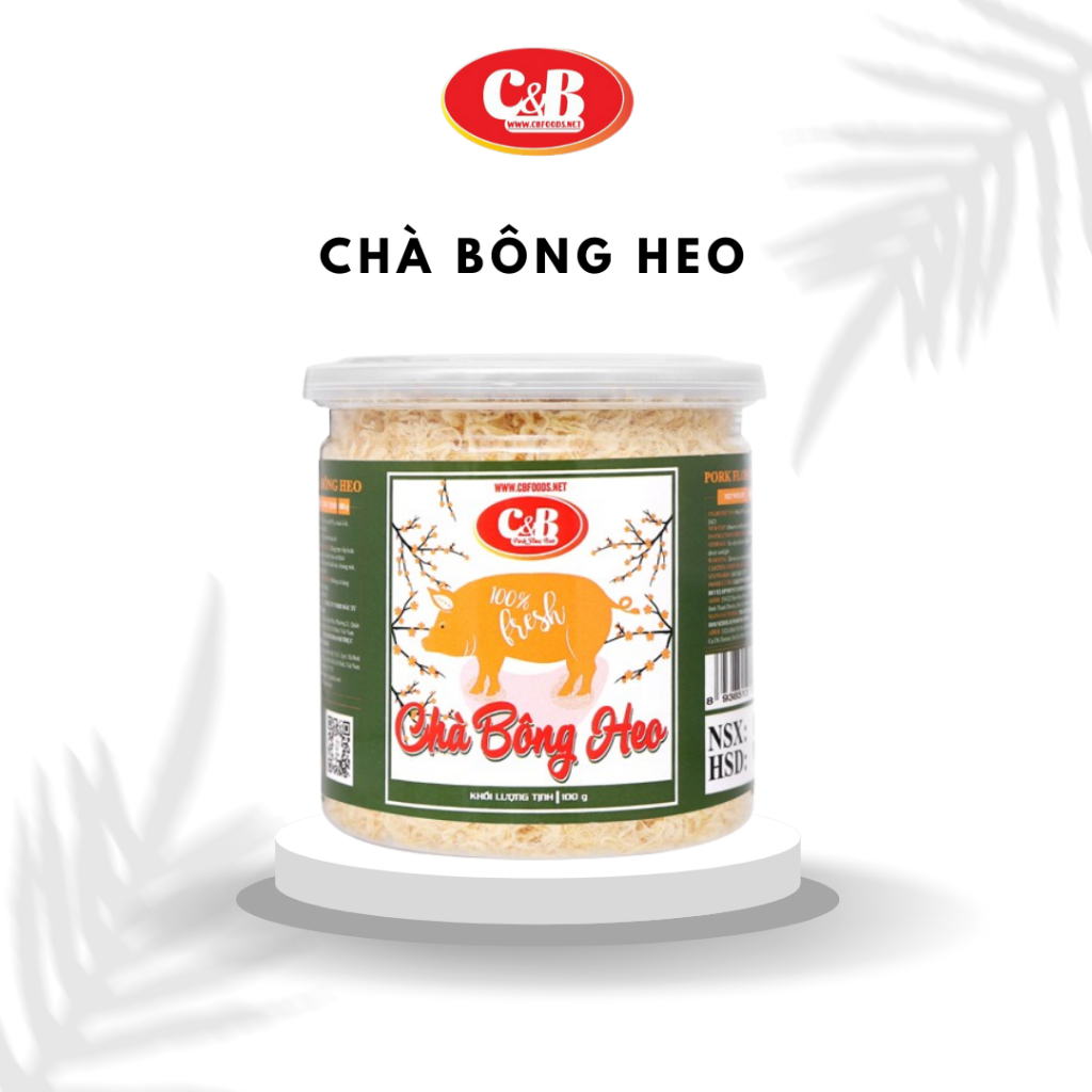 Chà Bông Heo C&amp;B (Ruốc Thịt Heo) - Món ngon cho mọi gia đình